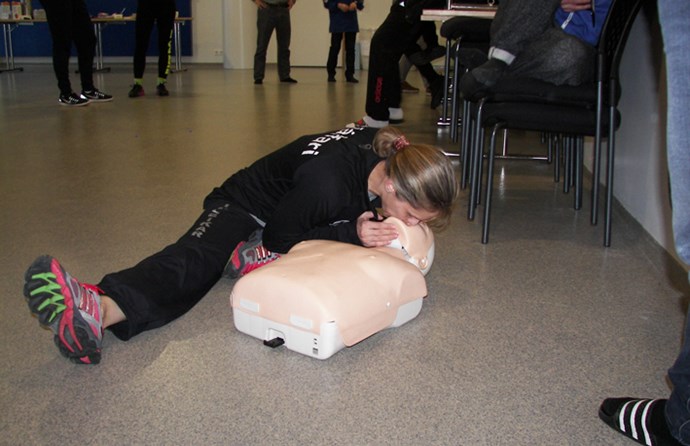 Skyndihjálparnámskeið 29. mars 2016