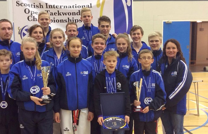 Íslenska landsliðið í Taekwondo