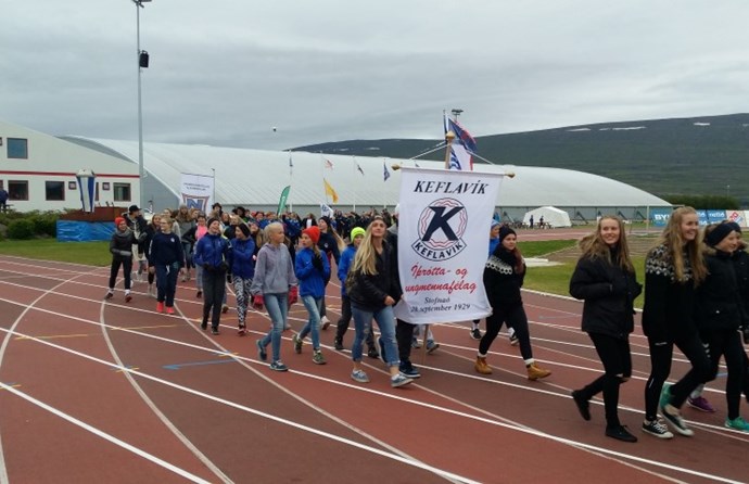 ALLIR KEFLVÍKINGAR Á UNGLINGALANDSMÓT 2016 BORGANESI