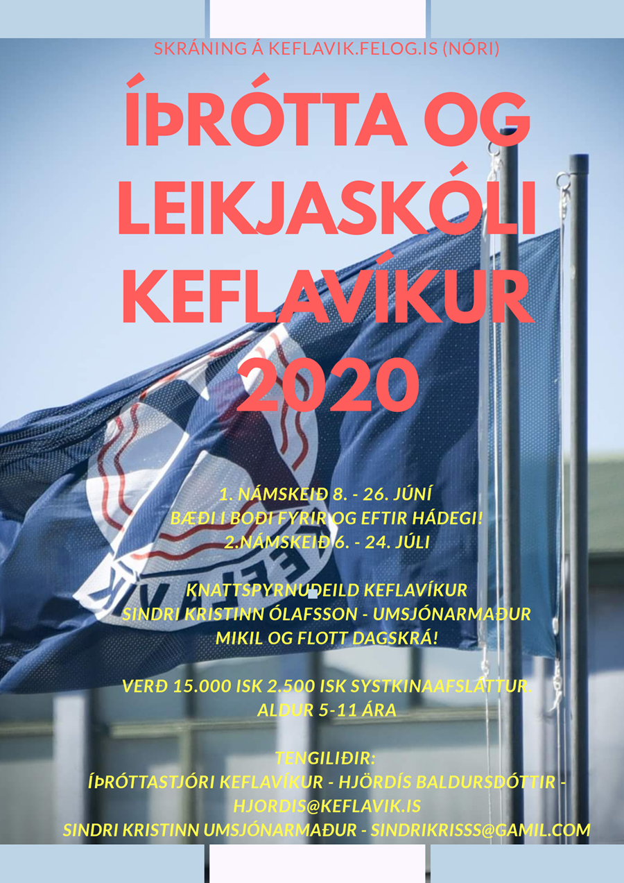 Skráning á seinna námskeið Leikjaskólans