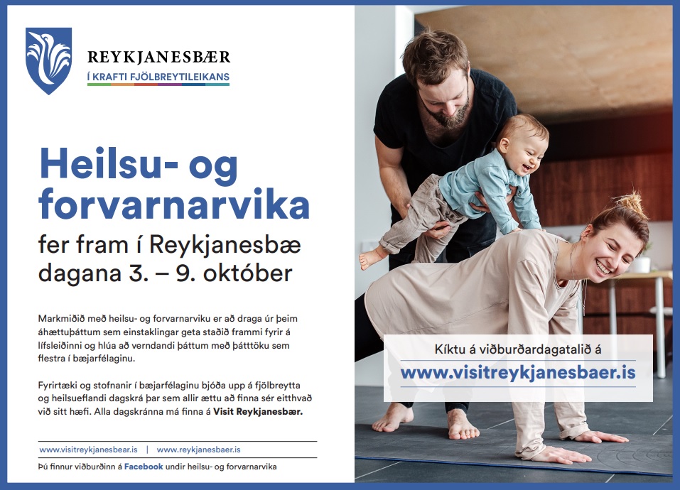 Heilsu og forvarnarvika Reykjanesbæjar