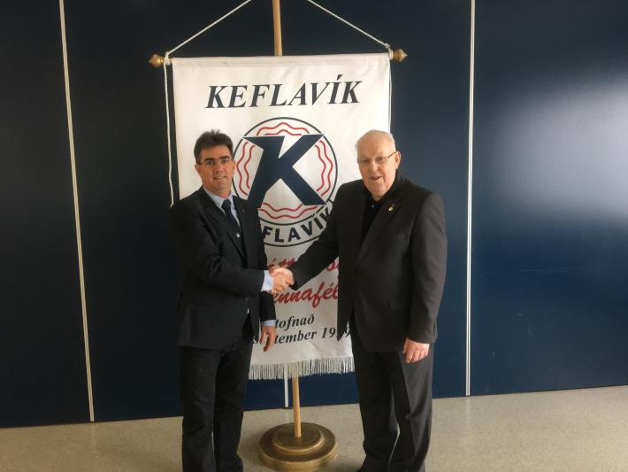 Ellert Eiríksson sæmdur Gullheiðursmerki Keflavíkur