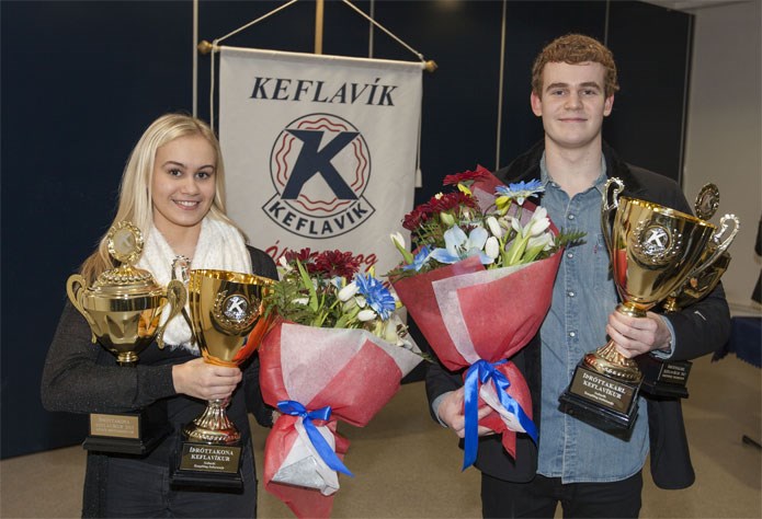 Íþróttakona- og karl Keflavíkur 2015