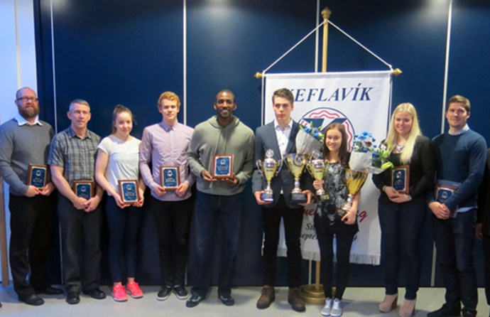 Íþróttakarl- og kona deilda Keflavíkur 2013