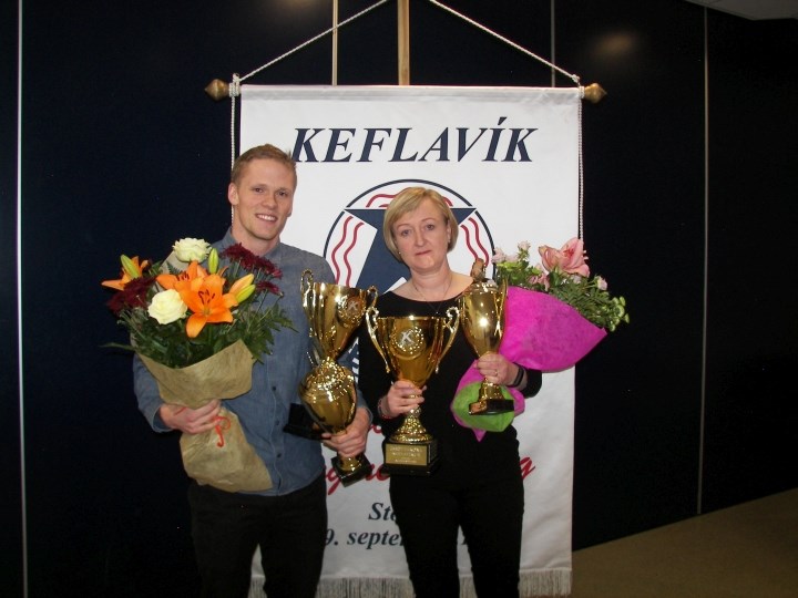 Íþróttakarl- og kona Keflavíkur 2017