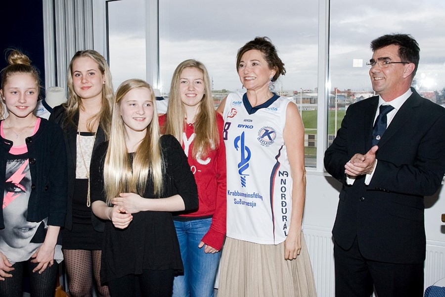 Myndir úr samsæti aðalstjórnar til heiðurs körfunni 2011