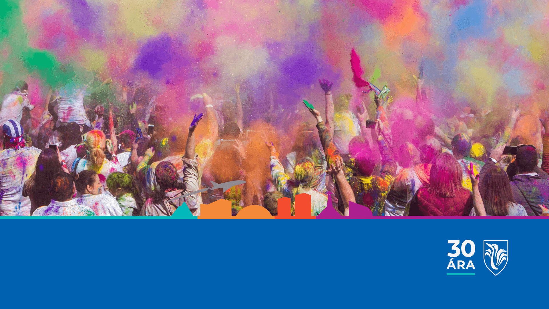 Litahlaup fyrir fjölskylduna